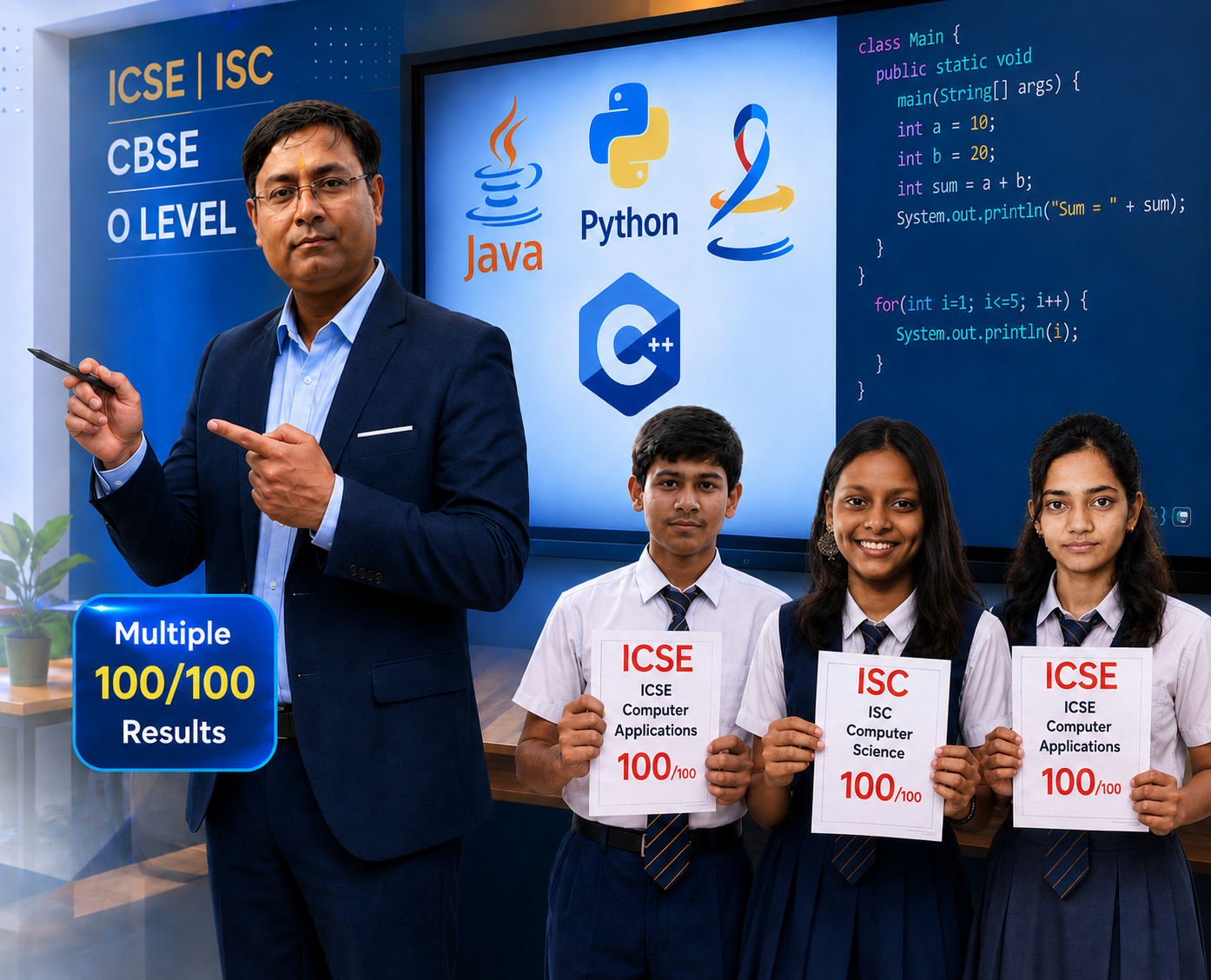 Ramji Sir Computer Science coaching hero image