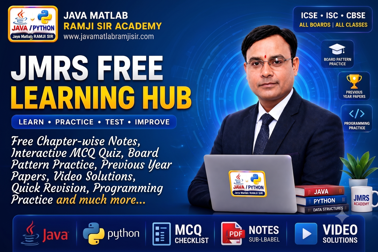 JAVA MATLAB RAMJI SIR Academy Free Learning Hub